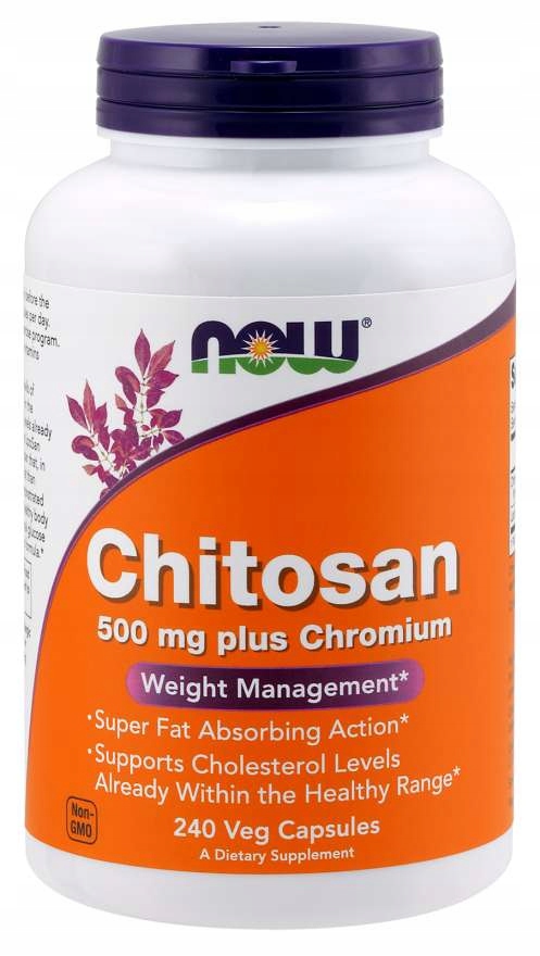 Chitosan - Chitozan 500 mg + Chrom 100 mcg (240 ka