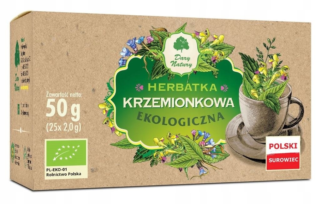 HERBATKA KRZEMIONKOWA BIO (25 x 2 g) 50 g - DARY N