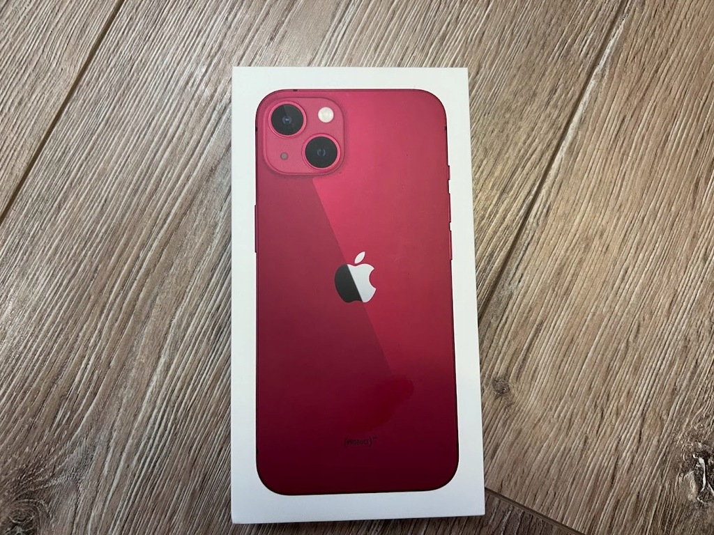 iPhone 13 256GB RED z Media Expert NOWY + 2x CASE