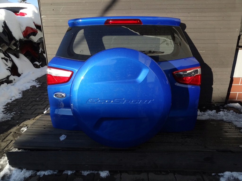 FORD ECOSPORT 2014 KLAPA BAGAZNIKA TYLNA KOMPLETNA ORYGINAL