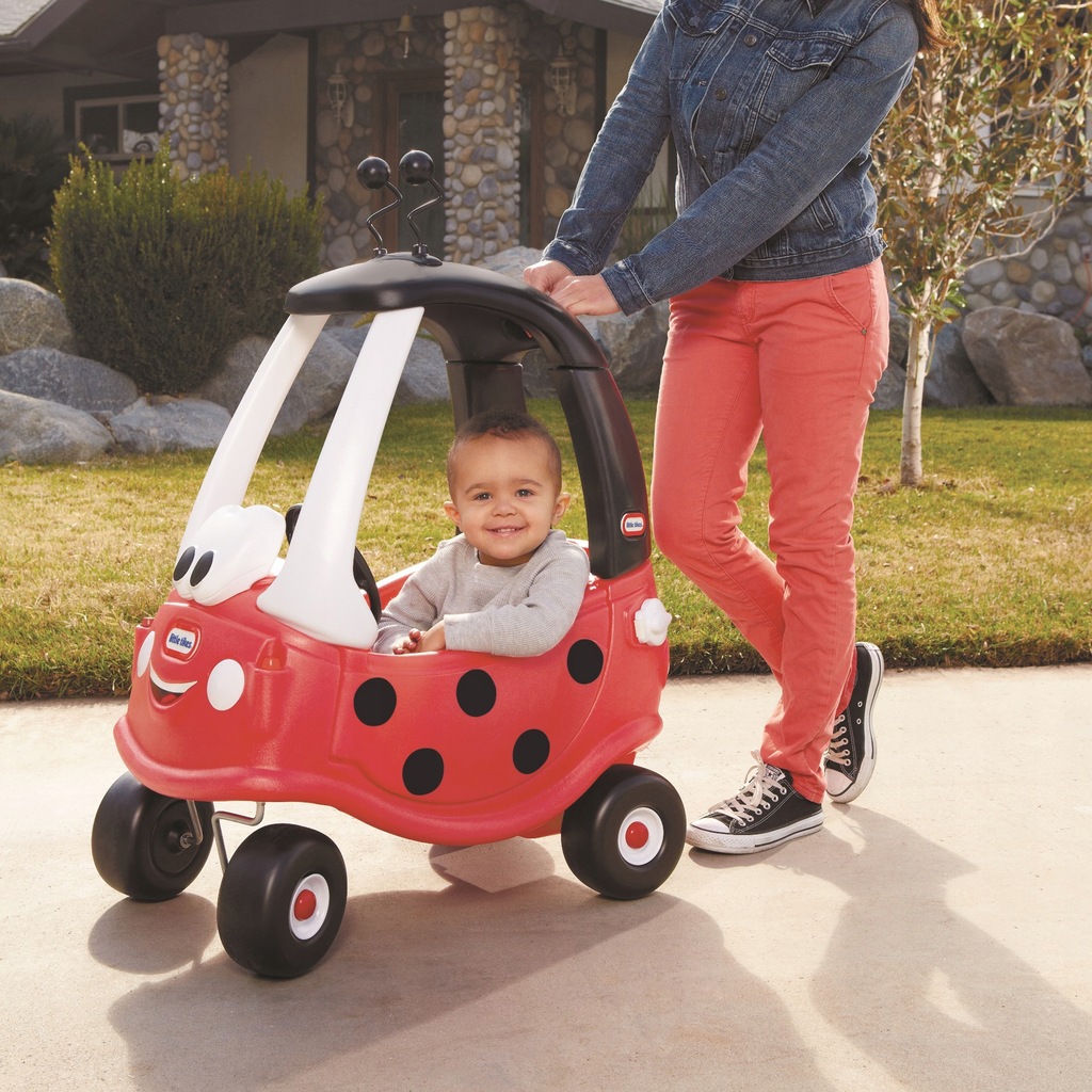 Каталка-толокар little Tikes cozy Coupe Lady Bird (173059) со звуковыми эффектами