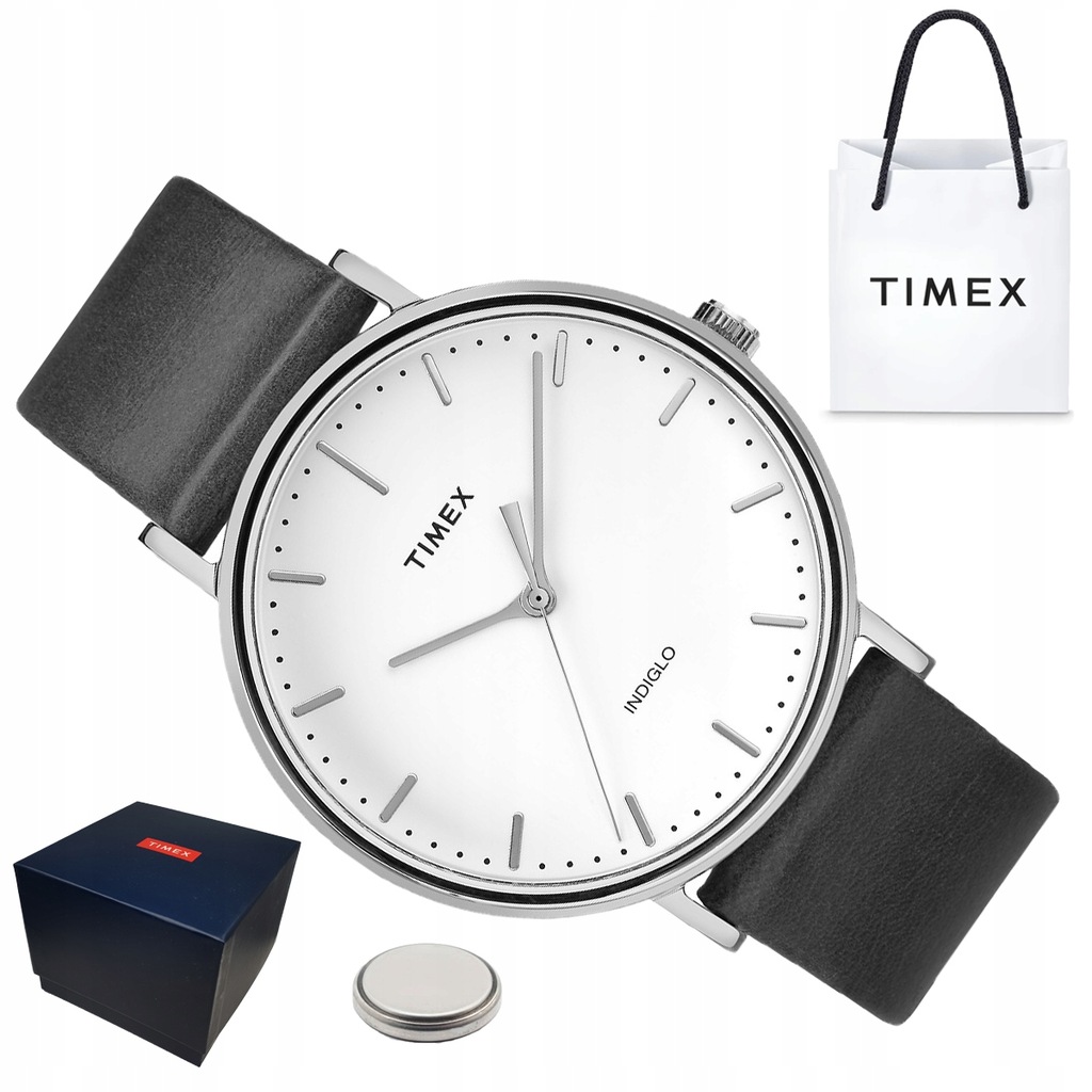 ELEGANCKI ZEGAREK MĘSKI TIMEX NA DZIEŃ OJCA + GRAT