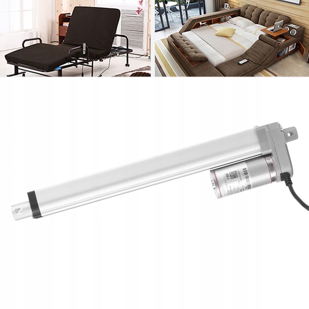 Siłownik liniowy Elektryczny 1500N 250mm 12V