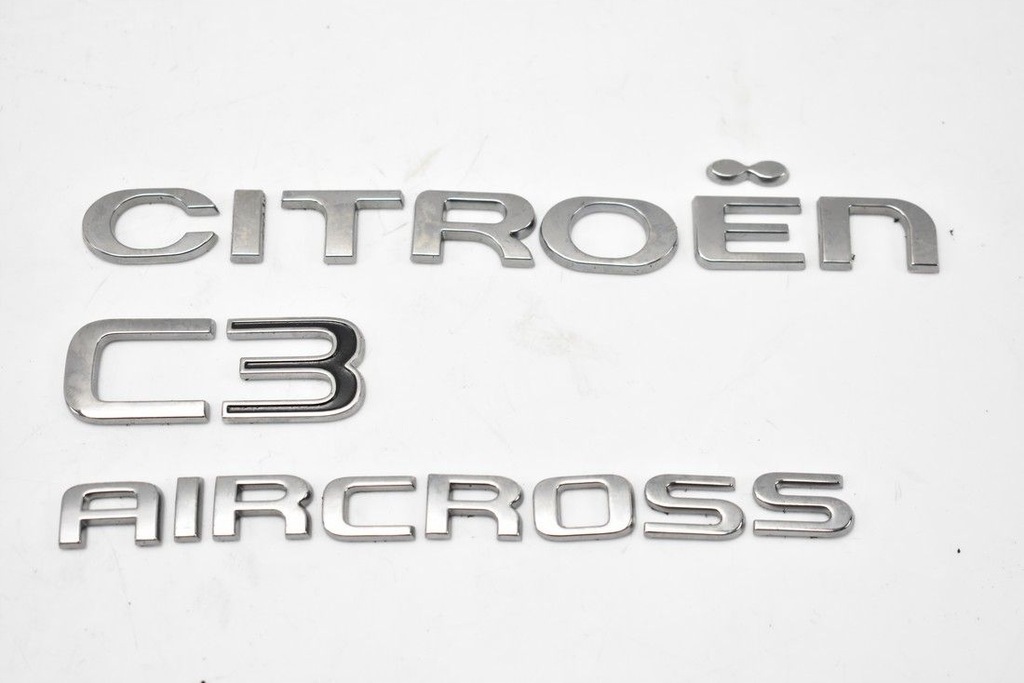 EMBLEMAT NAPIS NA KLAPĘ CITROEN C3 AIRCROSS 17-