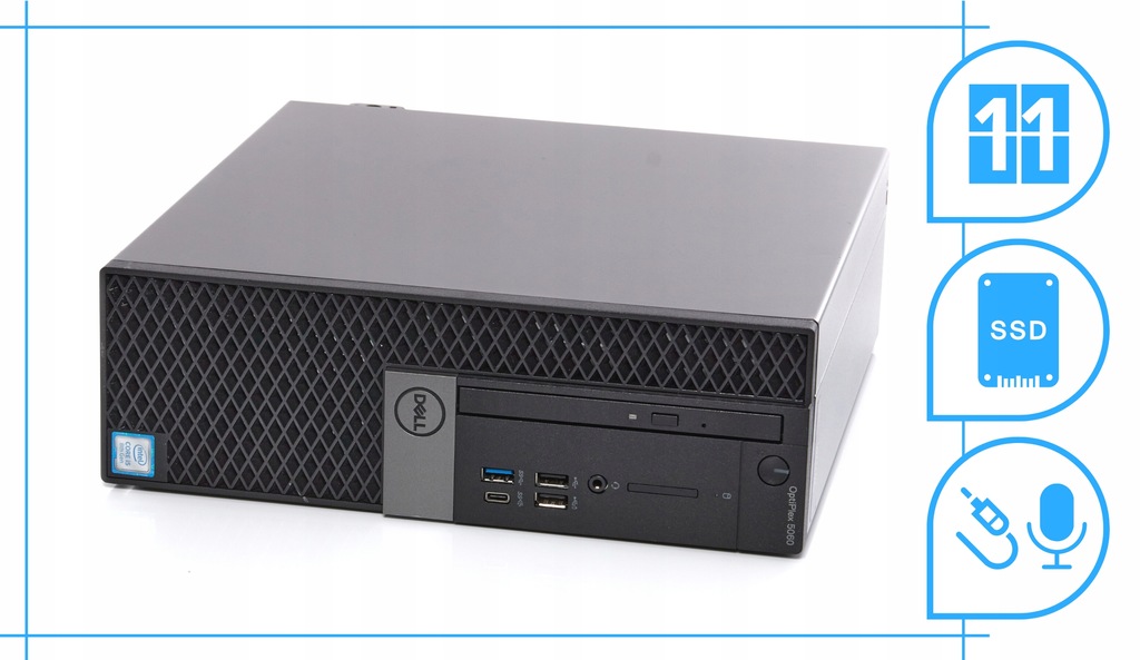 Komputer do biura PC Dell Optiplex 5060 SFF i7-8700 Win11 32GB 1TB