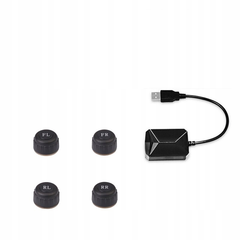 TPMS SYSTEM KONTROLI CIŚNIENIA W OPONACH 4 X CZUJNIK ZEWNĘTRZNY