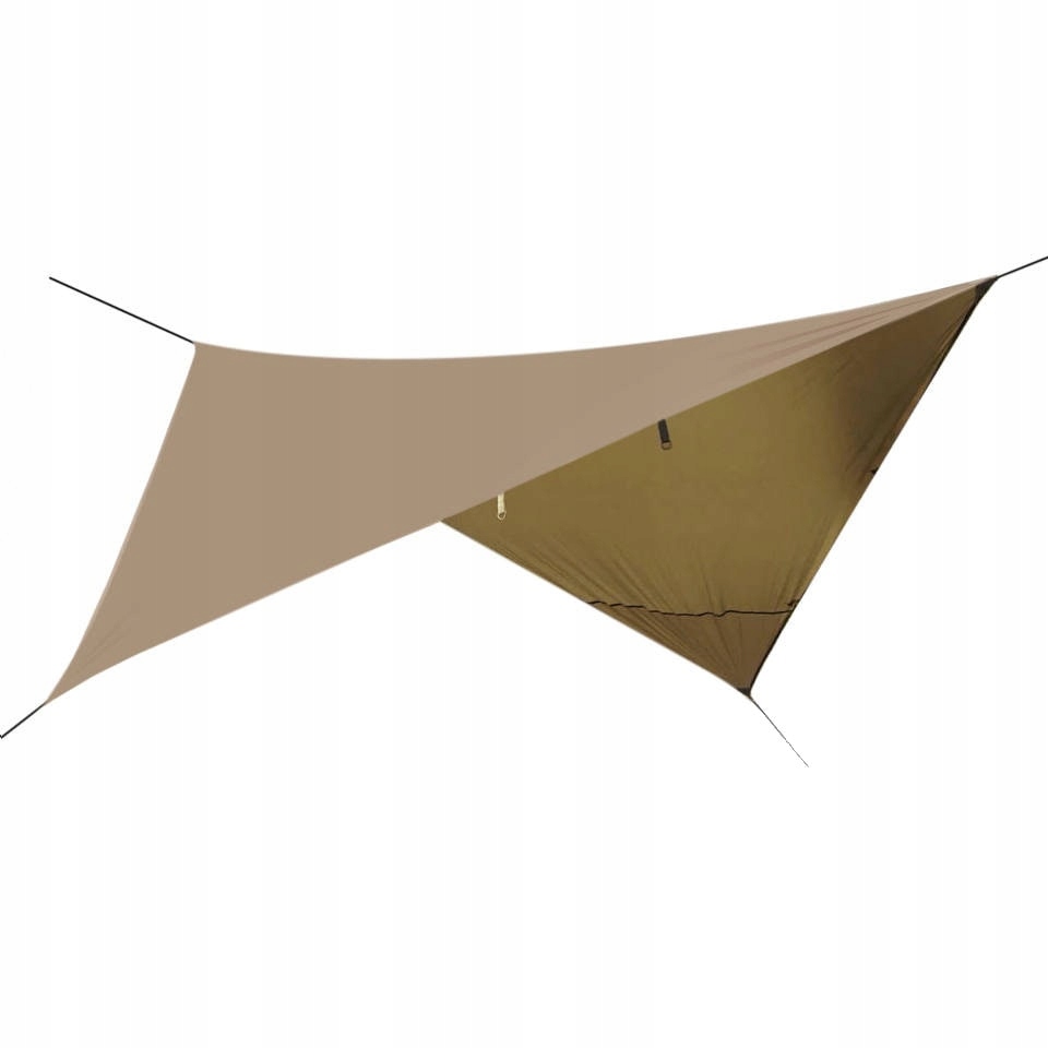 Płachta biwakowa Tarp TF-2215 3x3 - Wolf Brown