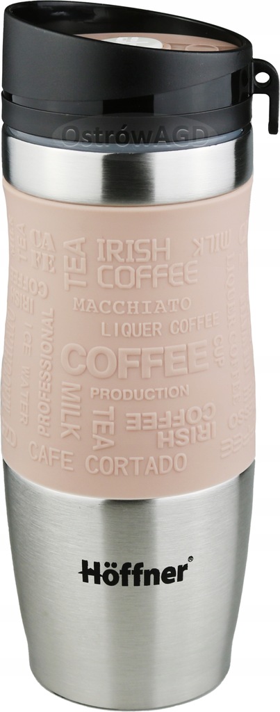 TERMICZNY KUBEK TERMOS STALOWY BIDON HOFFNER