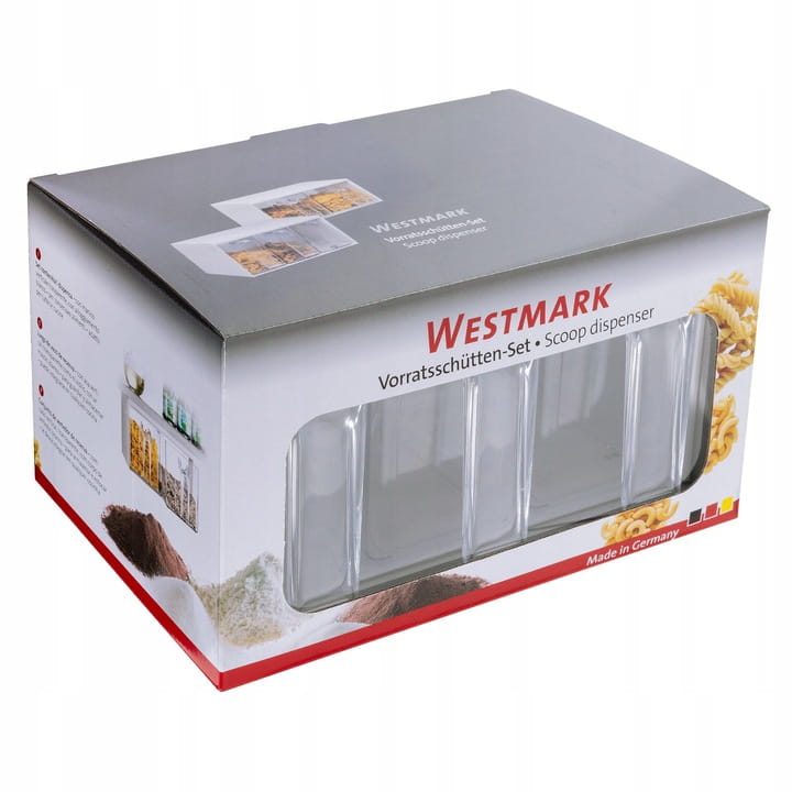 Szuflada z 3 pojemnikami na żywność Roma 3x10L