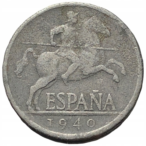 62311. Hiszpania - 5 centymów - 1940r.