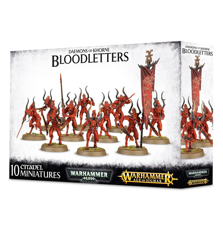 BLOODLETTERS OF KHORNE - FIGURKI WARHAMMER 40K