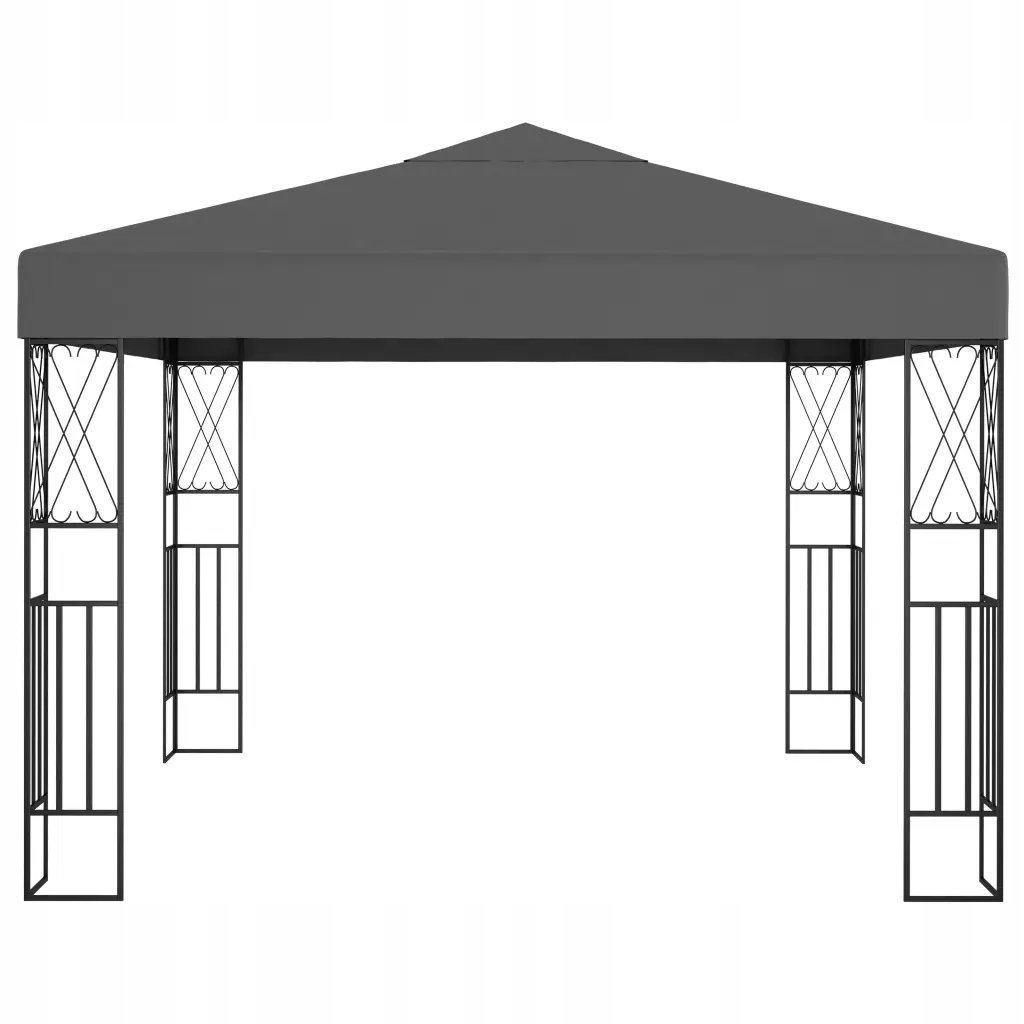 Altana, 3 x 3 m, antracytowa, tkanina