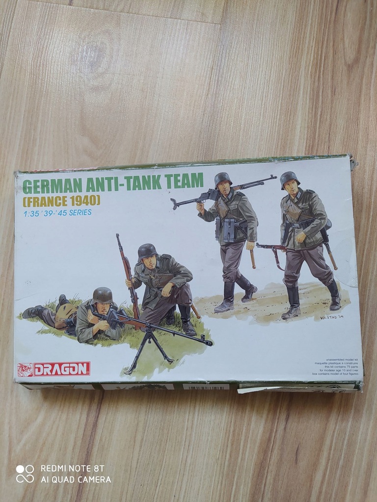 German anti-tank team 1:35