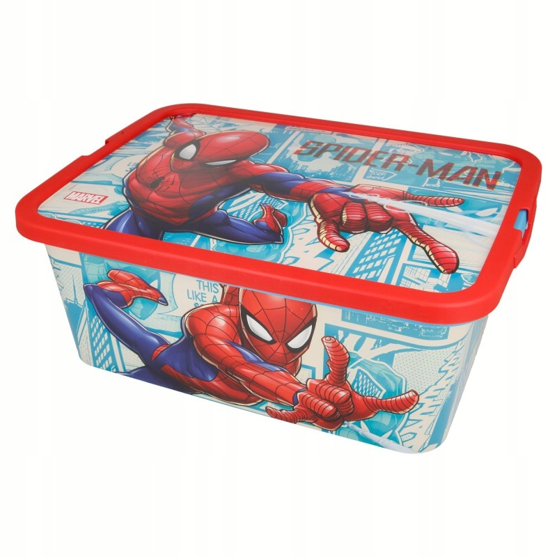 Spiderman - Pojemnik / organizer na zabawki 13 L