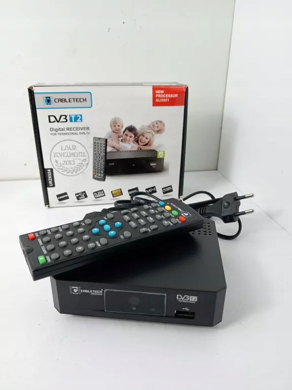 DEKODER DVBT-2 CABLETECH URZ0324