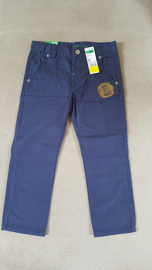 Spodnie UC of Benetton, rozmiar XS, 100% bawełna