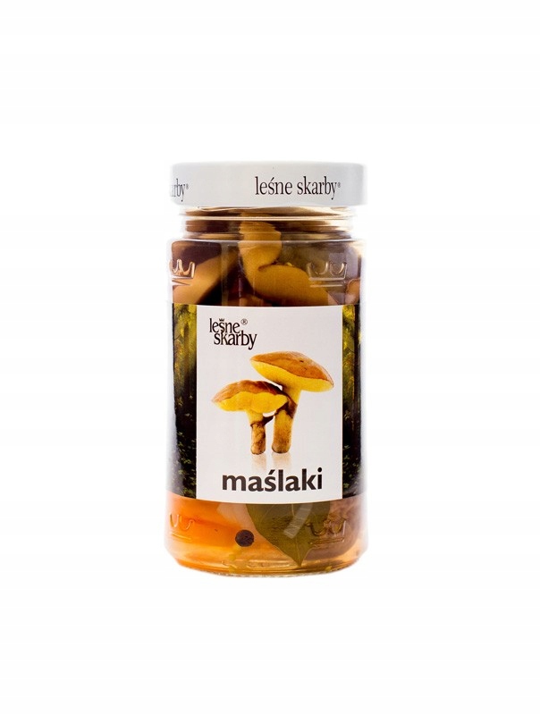 LEŚNE SKARBY Maślaki całe marynowane 280g