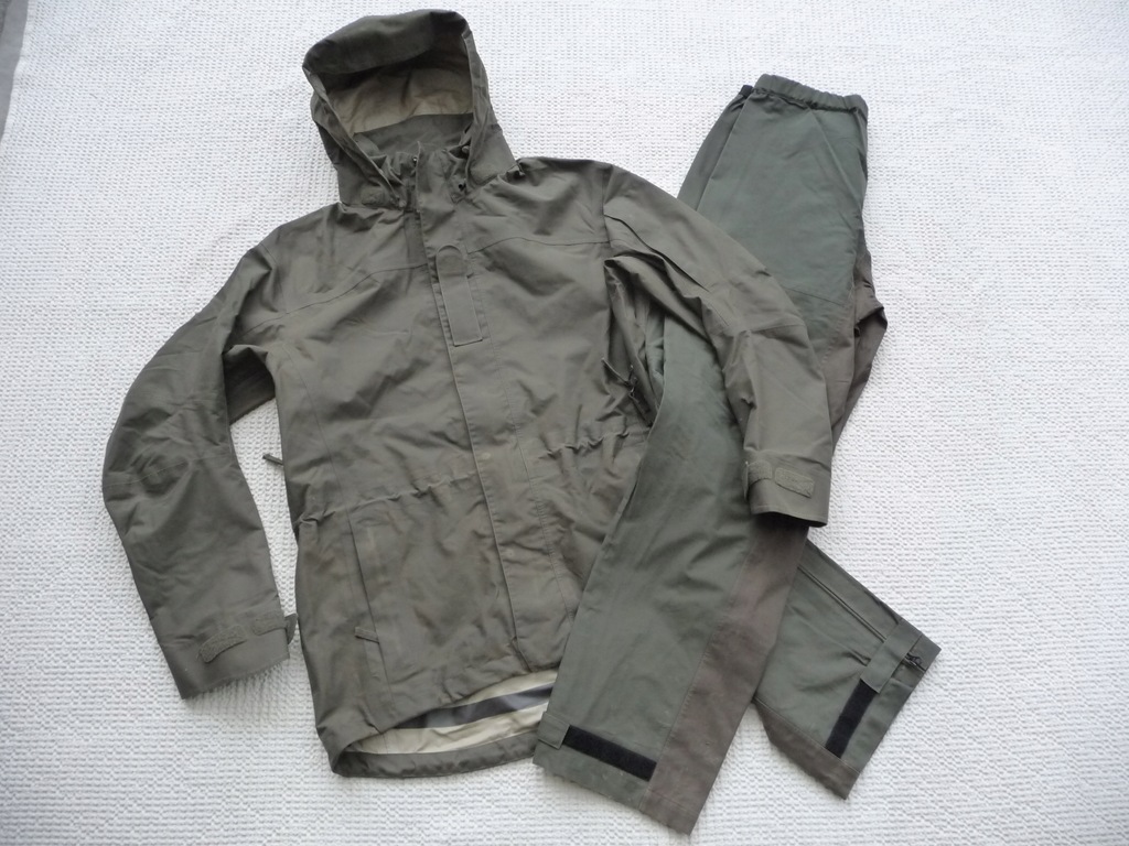 KURTKA WOJSKOWA PARKA L ZIMOWA SPODNIE GORE-TEX ECWCS OLIVE KL CARINTHIA