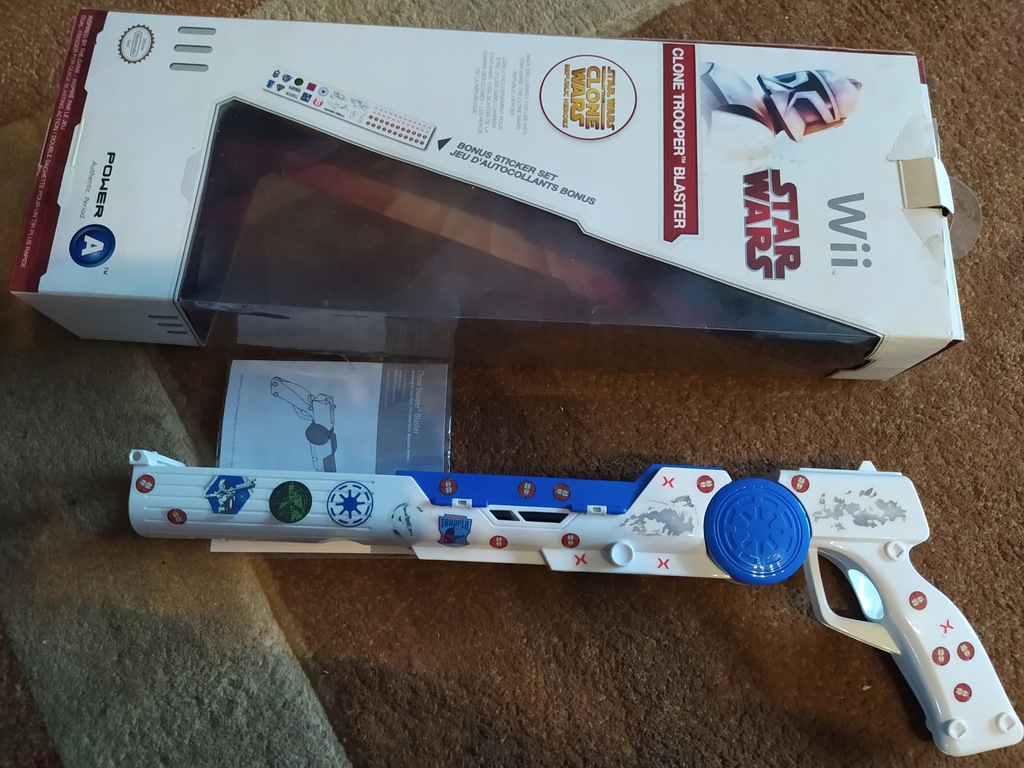 Blaster Nintendo Star Wars Wii karabin