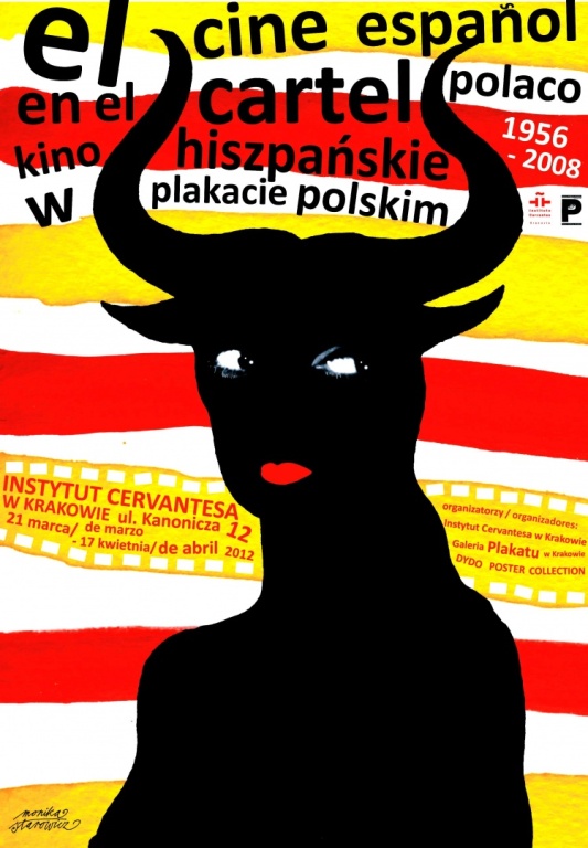 Plakat El cine Espanol Monika Starowicz