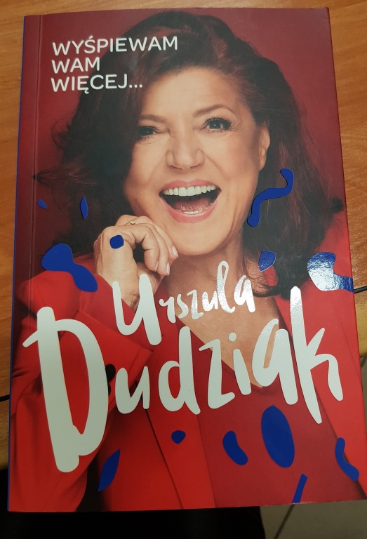 "Wyśpiewam wam więcej" Urszula Dudziak. Autograf!