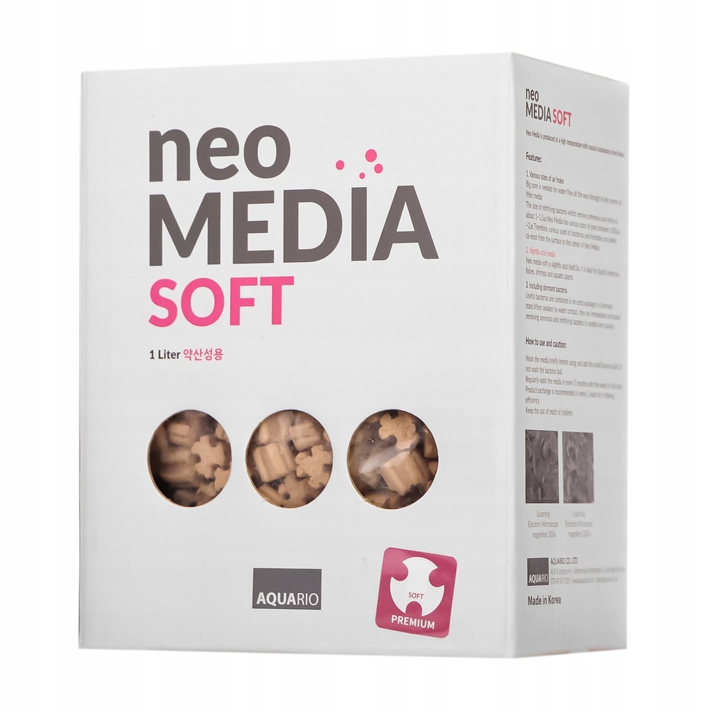 Neo Media Soft S 1l WKŁAD CERAMICZNY OBNIŻA pH