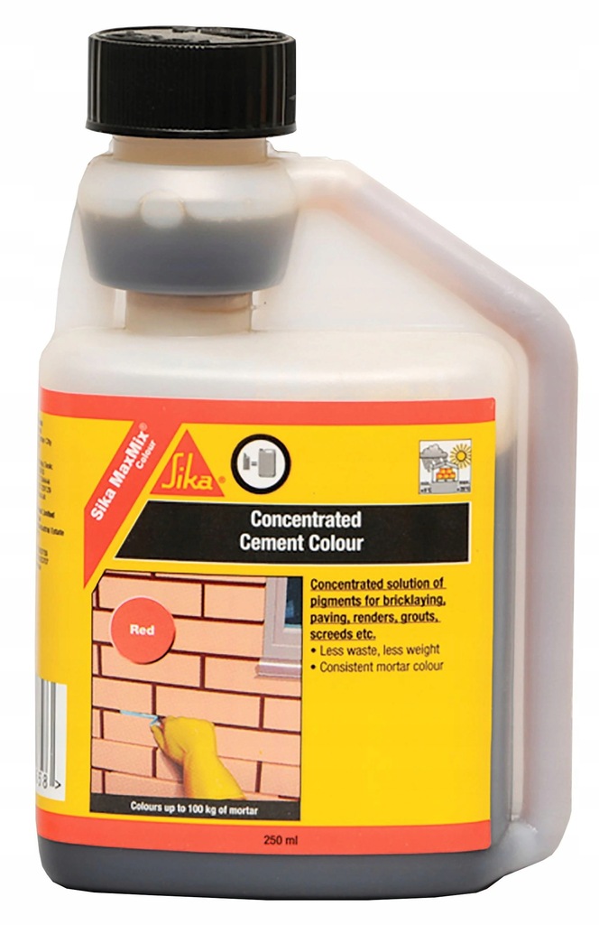 Sika Koncentrat pigment do cementu 250ml RED A/L3