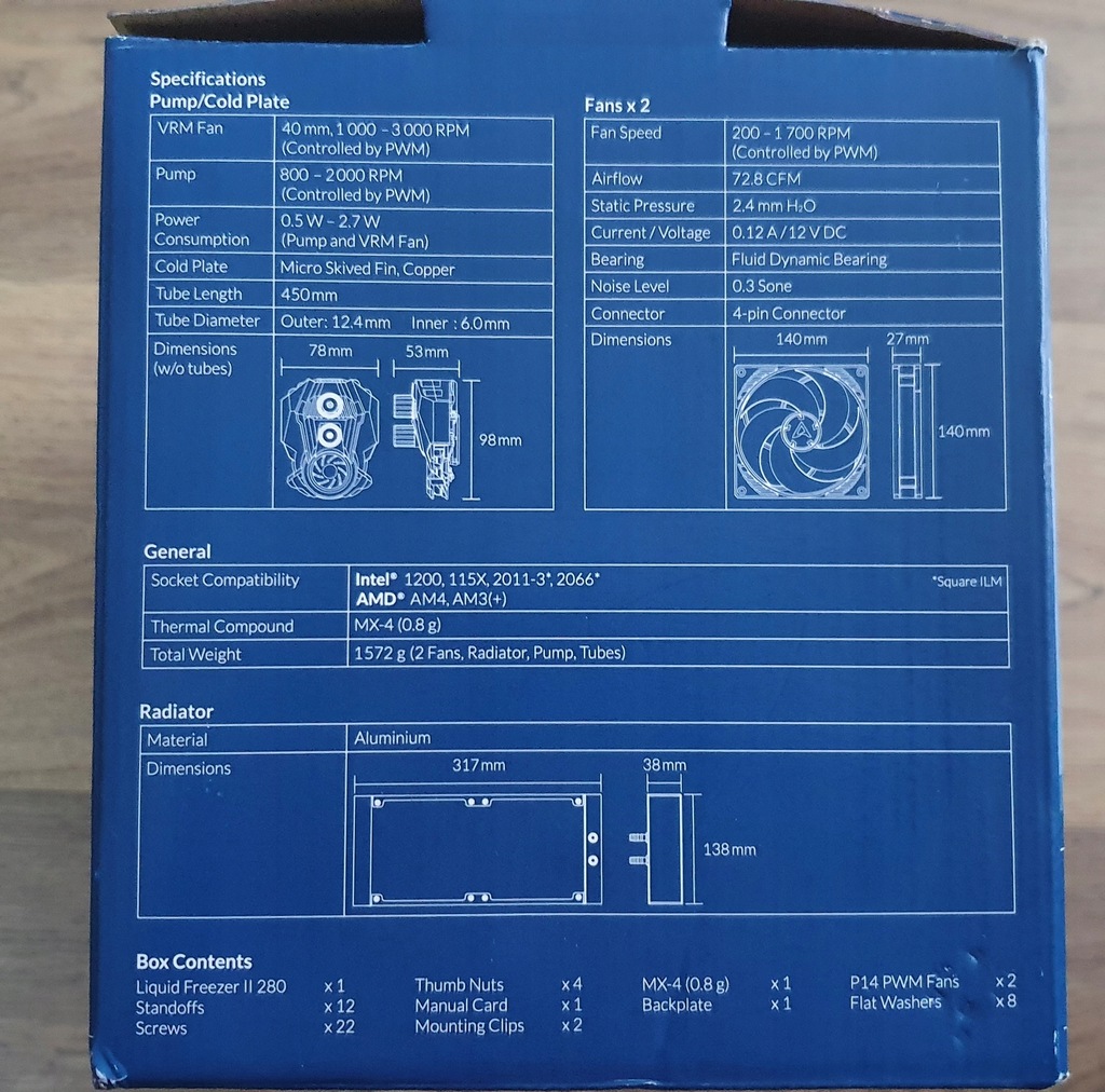 Купить Охлаждение Arctic Liquid Freezer II 280: отзывы, фото, характеристики в интерне-магазине Aredi.ru