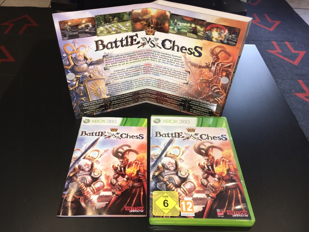 BATTLE VS CHESS - Xbox 360 *Complete* PAL, AUS - With Slip Cover