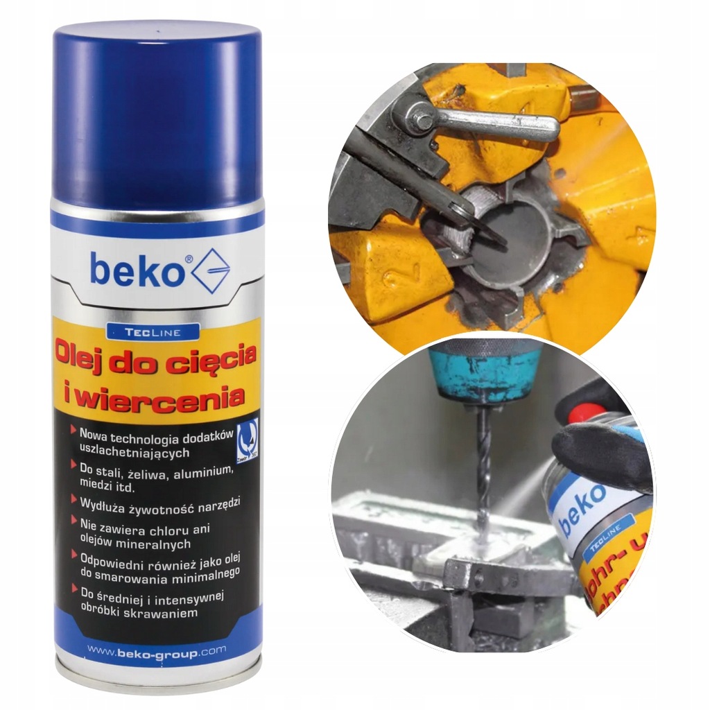 BEKO OLEJ DO CIĘCIA I WIERCENIA TECLINE 400ML