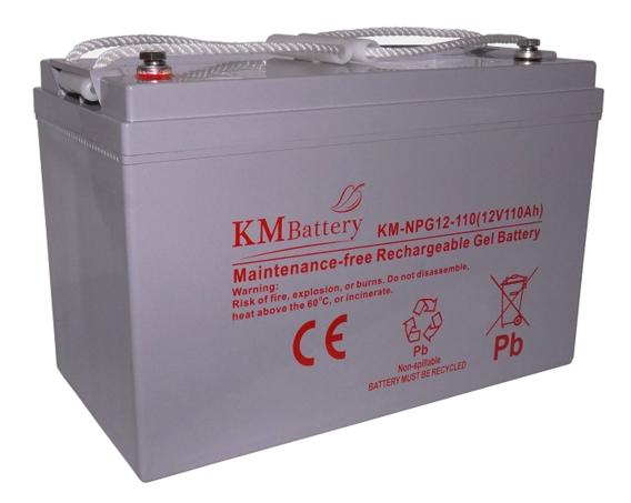 Akumulator żelowy KM BATTERY NPG 110- 12V 110Ah