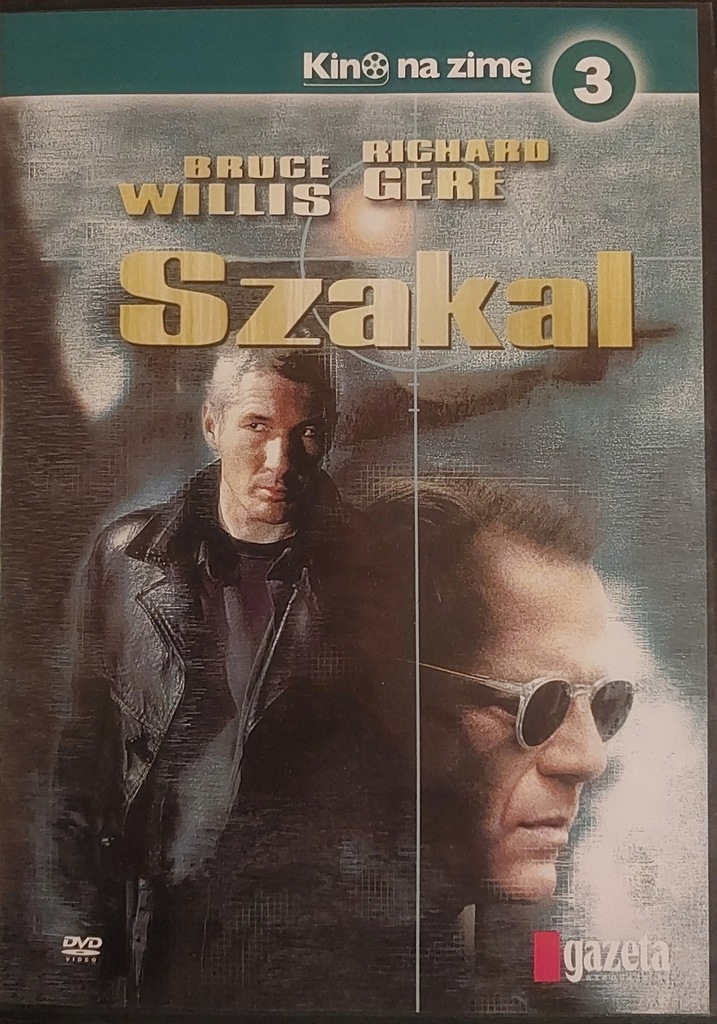 SZAKAL Bruce Willis Richard Gere DVD 119 min.