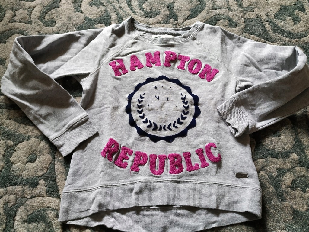 Bluza KappAhl 134/140 cm Hampton republic
