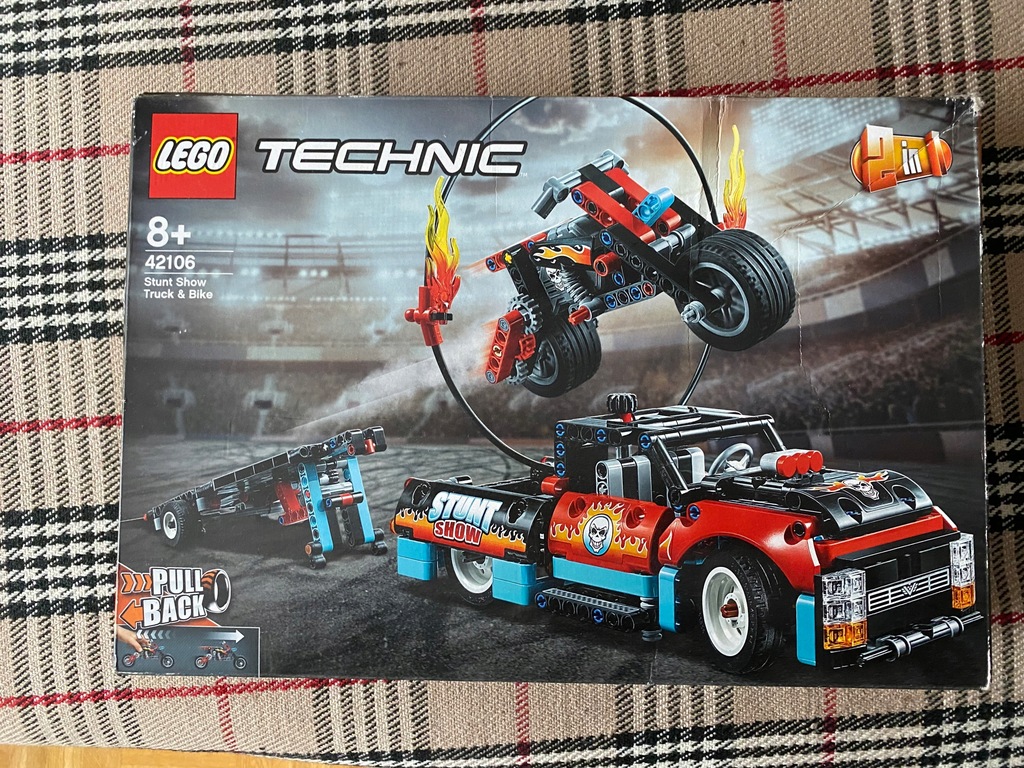 Lego 42106 Technic Furgonetka i Motocykl Nowe - 11543834614 - oficjalne ...