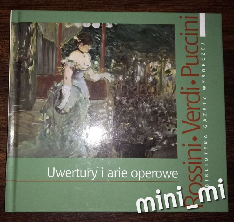 Dwie płyty CD "Uwertury i arie operowe"