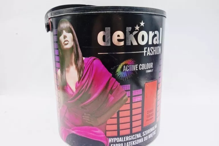 FARBA LATEKSOWA DEKORAL CZERWIEŃ FLAMENCO 2,5L @OKAZJA@