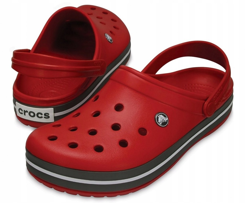 Sandały dziecięce Crocs Crocband czerwone M9 42/43