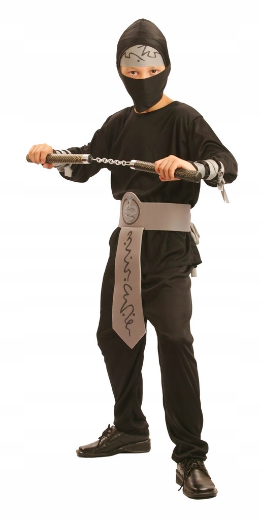 Strój Ninja szary rozm. M (SD1515)