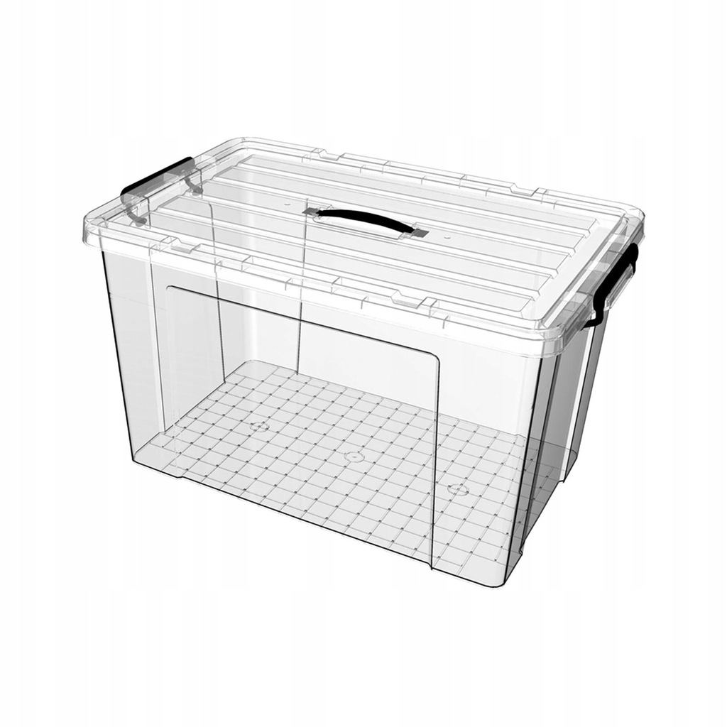 Household Toy Storage Organizer Box Clear for