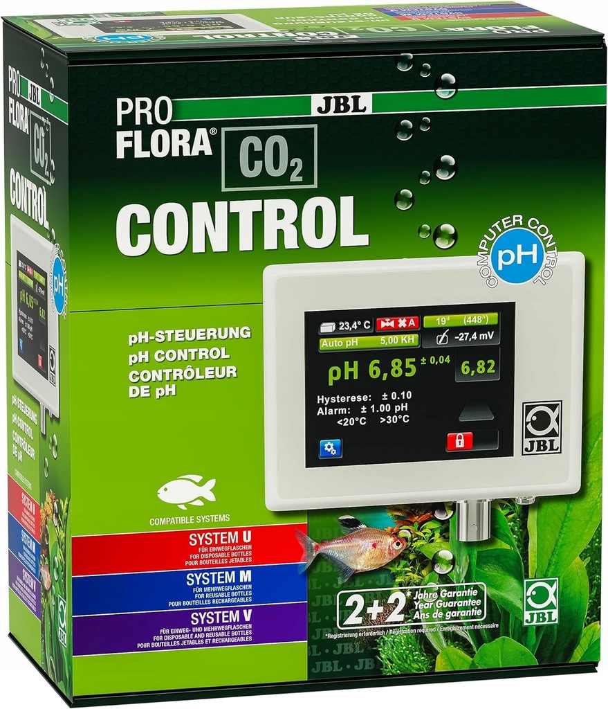 JBL ProFlora CO2 Control Set U/V/M - komputer do akwarium pH/C