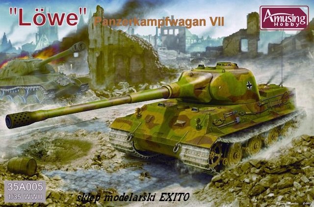 AMUSING HOBBY 35A005 1:35 Panzerkampfwagen VII Lowe