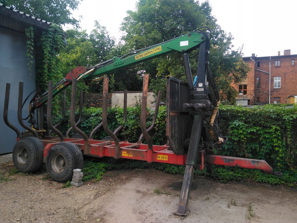 Przyczepa leśna More Maskiner 6545 10t