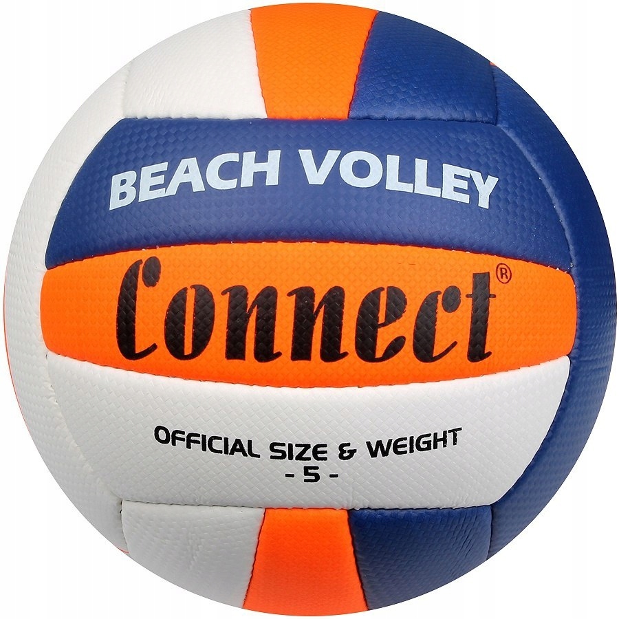 Piłka siatkowa Connect Beachvolley 5 pomarańczowy