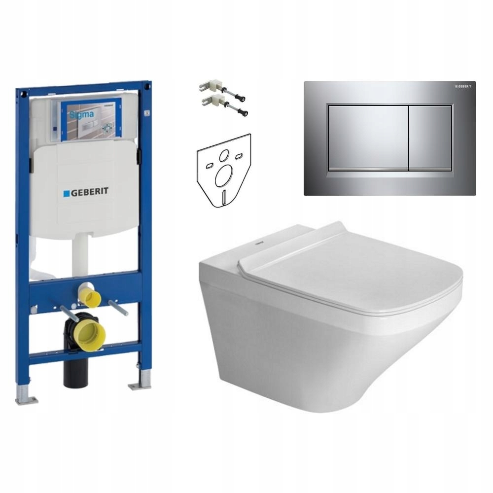 GEBERIT + DURAVIT BEZRANTOWY ZESTAW PODTYNKOWY WC!