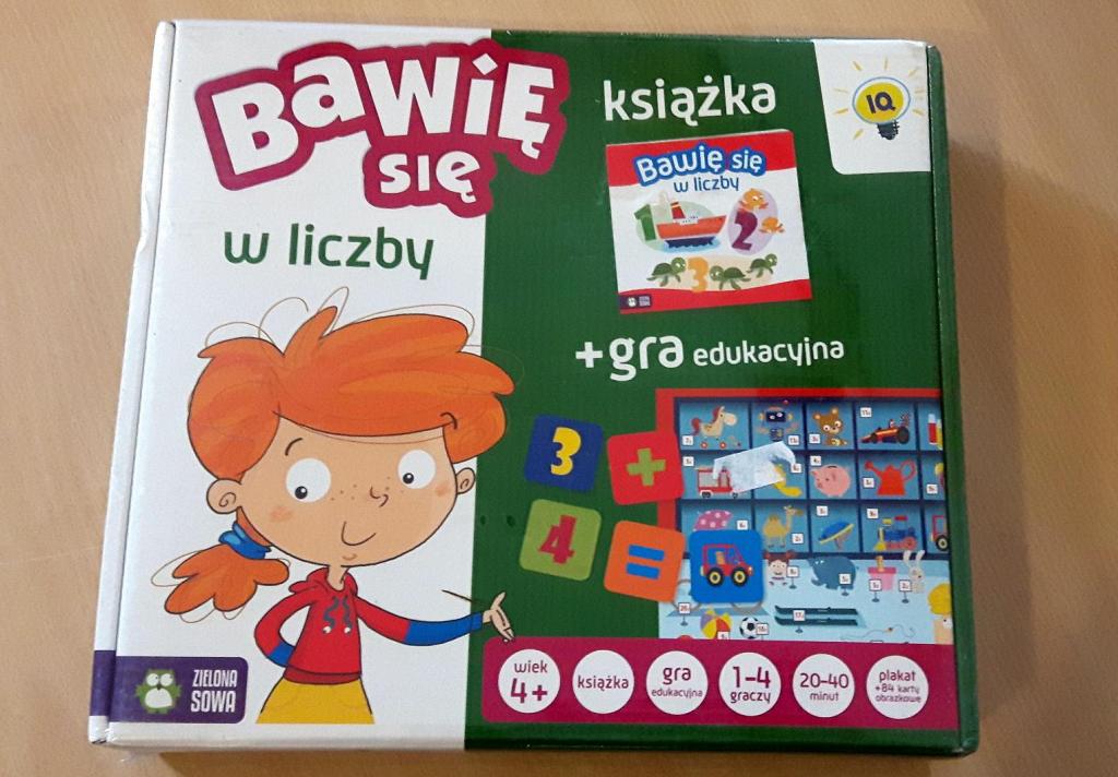 BAWIĘ SIĘ W LICZBY - książka oraz gra edukacyjna