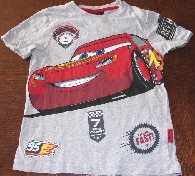 Bluzka T-shirt AUTA CARS Disney 110-116