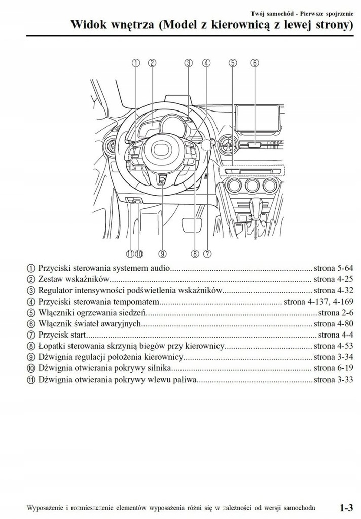 Mazda CX3 +Radio i DVD Instrukcja Obsługi 7419400575