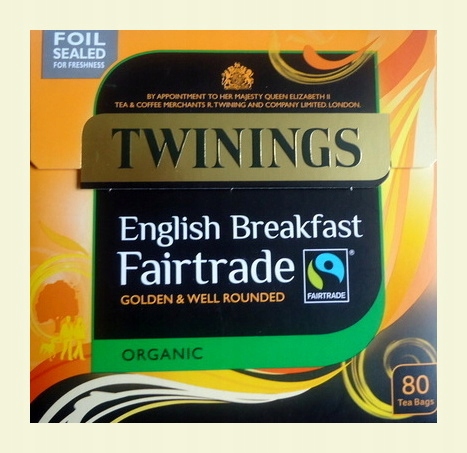 Twinings organic Fairtrade breakfast (Anglia)