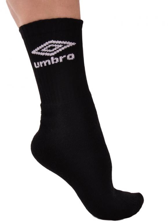 Skarpety Skarpetki frotte UMBRO 3-pak CZARNE 39-42