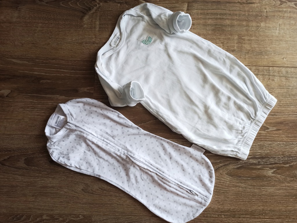 SwaddleMe otulacz tulik + piżamka Sense Organics